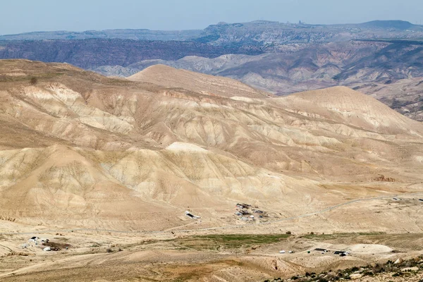 约旦Shobak附近的山脉景观 — 图库照片