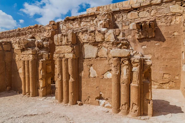 Qasr Kharana Jordanië April 2017 Ruïnes Van Qasr Kharana Soms — Stockfoto