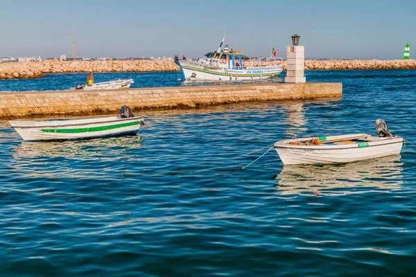 Lagos Portugal Octubre 2017 Varios Barcos Puerto Lagos Portugal — Foto de Stock
