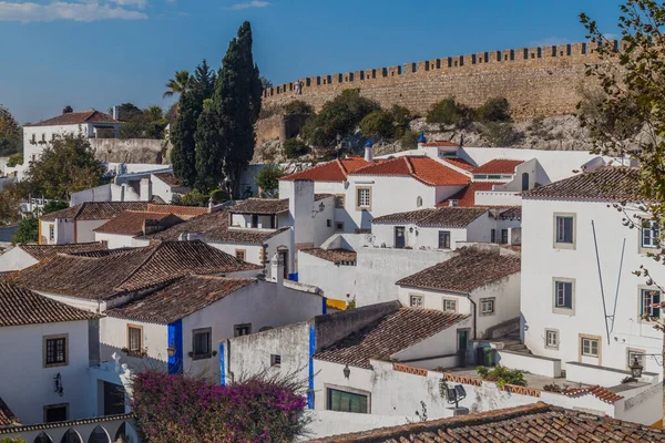 Portekiz Obidos Köyü Manzarası — Stok fotoğraf