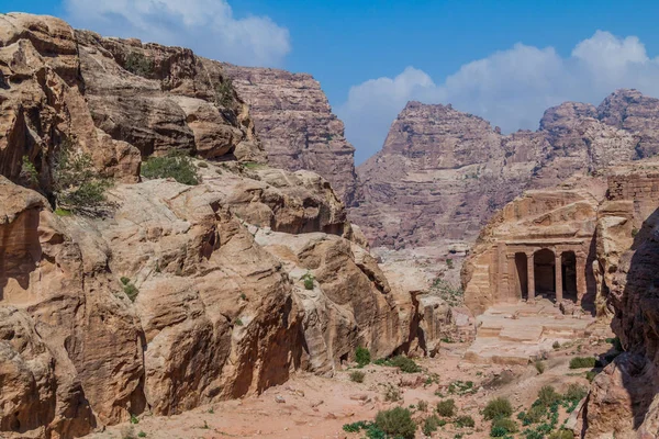 Garden Temple Ancient City Petra Jordan — Stock Photo, Image