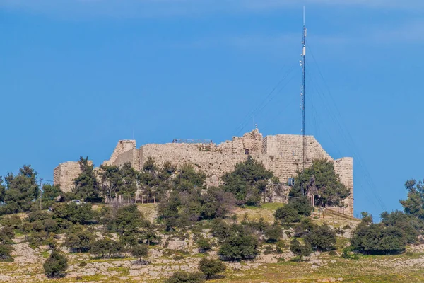 Ruinas Del Castillo Rabad Ajloun Jordania — Foto de Stock