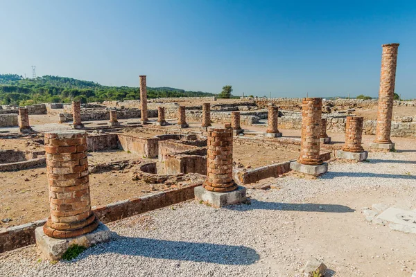 Portekiz Deki Conimbriga Roma Harabelerinin Manzarası — Stok fotoğraf