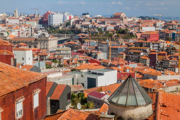 Skyline Centro Porto Portugal — Fotografia de Stock