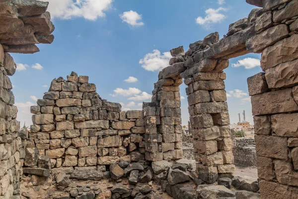 Ruinas Qasr Azraq Fortaleza Azul Fortaleza Situada Desierto Del Este — Foto de Stock