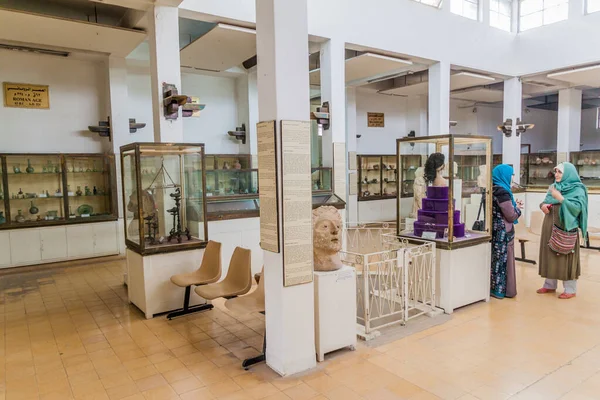 アンマン ヨルダン 2017年3月19日 アンマンシタデルのヨルダン考古学博物館の内部 — ストック写真