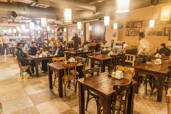 Amman Jordan March 2017 Interior Cafe Center Amman — Stock Photo, Image