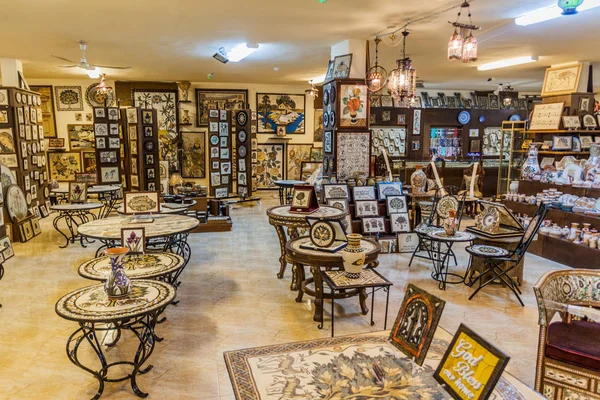 Mount Nebo Jordan March 2017 Interior Shop Storia Tourism Complex — Stock Photo, Image