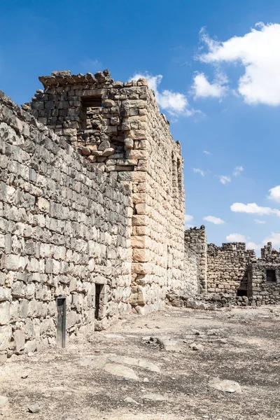 Mura Rovinate Qasr Azraq Fortezza Blu Fortezza Situata Nel Deserto — Foto Stock