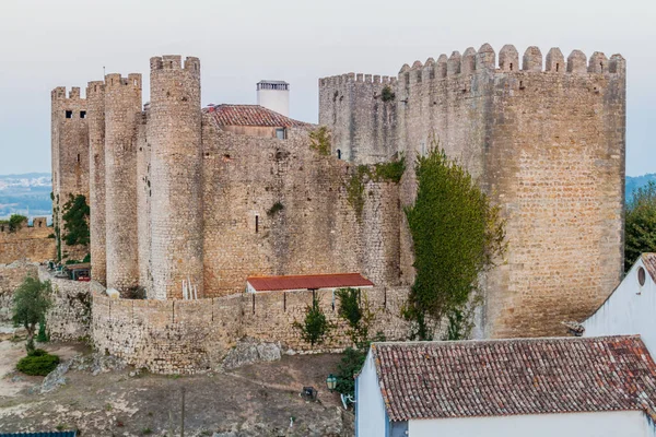 Středověký Hrad Obci Obidos Portugalsko — Stock fotografie
