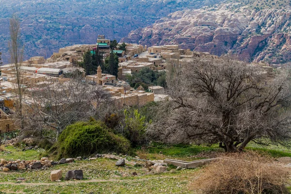 Utsikt Över Byn Dana Jordanien — Stockfoto