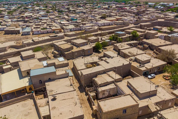 Veduta Aerea Della Città Vecchia Khiva Uzbekistan — Foto Stock