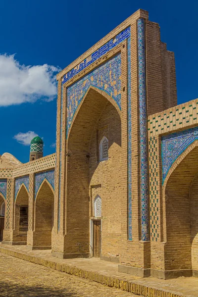 Patio Casco Antiguo Khiva Uzbekistán — Foto de Stock