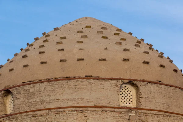 Cúpula Del Sultán Ali Mausoleo Antiguo Konye Urgench Turkmenistán —  Fotos de Stock