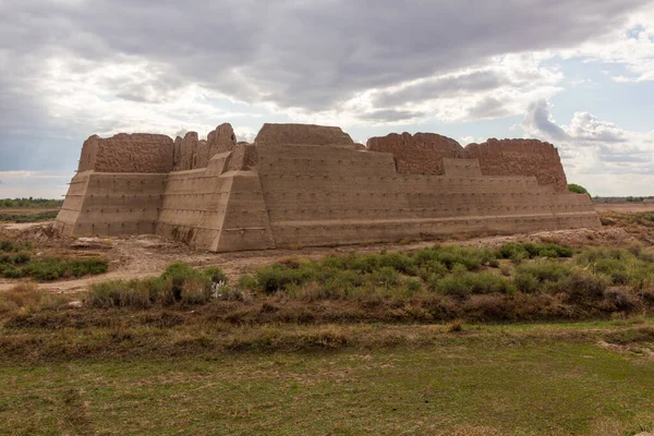 Kyzyl Qala Kala Fortress Kyzylkum Desert Uzbekistan — Stock Photo, Image