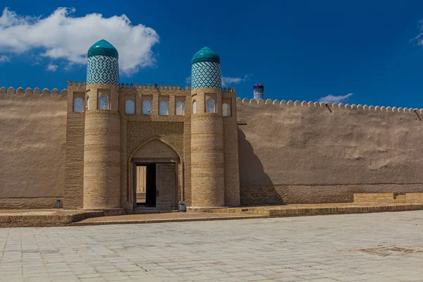 Puerta Casco Antiguo Khiva Uzbekistán — Foto de Stock