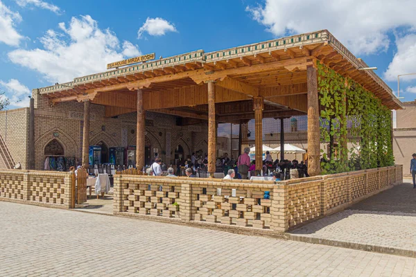Khiva Uzbekistán Abril 2018 Casa Mirza Boshi Casco Antiguo Khiva — Foto de Stock