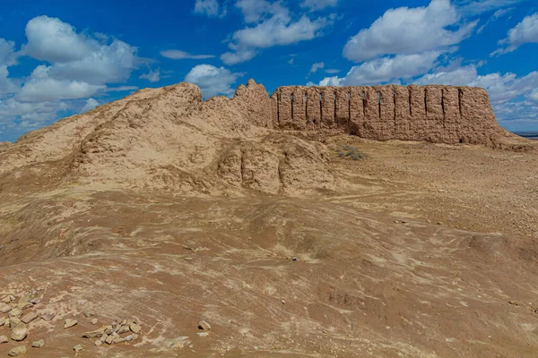 Ayaz Qala Kalesi Kyzylkum Çölü Özbekistan — Stok fotoğraf