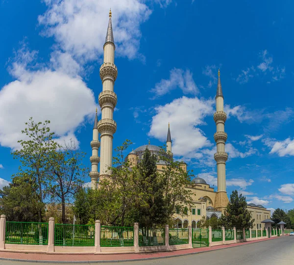 Ertugrul Gazi Mosque Ashgabat Capital Turkmenistan — Stock Photo, Image
