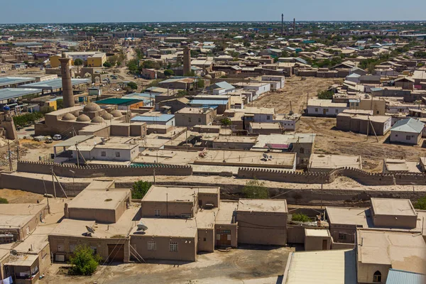 Veduta Aerea Khiva Uzbekistan — Foto Stock