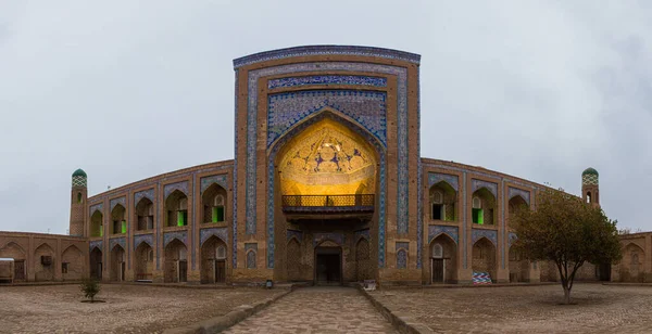 Mohammed Rakhim Khan Madrasa Khiva Uzbekistán — Foto de Stock