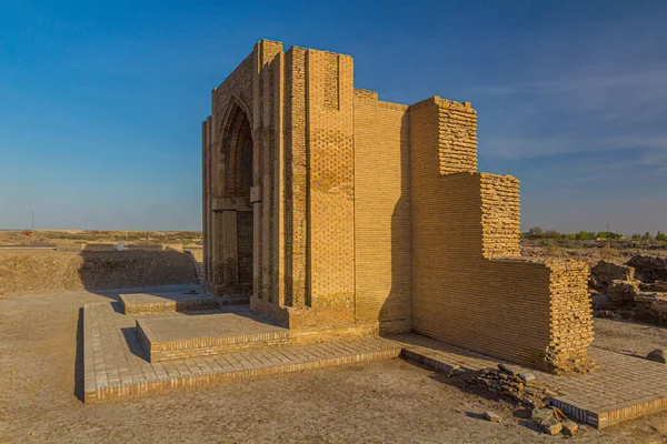 Portal Edificio Desconocido Antigua Konye Urgench Turkmenistán — Foto de Stock