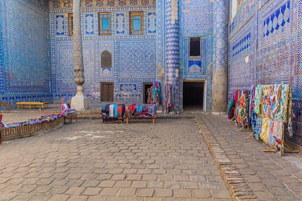 Khiva Uzbekistan エイプリル社2018 ウズベキスタンの旧市街にあるトッシュ ホブリ宮殿の中庭 — ストック写真