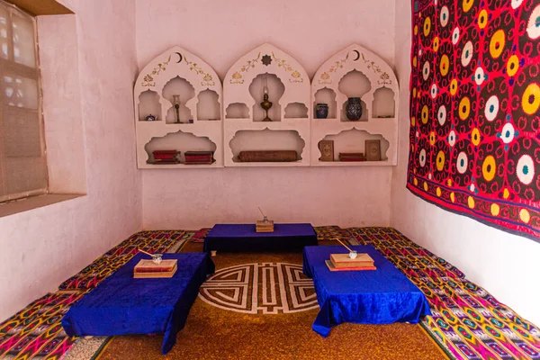 Khia Uzbekistan エイプリル社2018年25日 クニャ の部屋ウズベキスタンのキヴァにあるアーク砦 — ストック写真