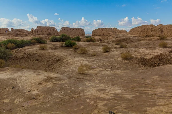 Φρούριο Kyzyl Qala Kala Στην Έρημο Kyzylkum Ουζμπεκιστάν — Φωτογραφία Αρχείου
