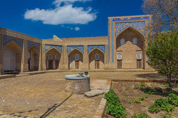 Patio Casco Antiguo Khiva Uzbekistán — Foto de Stock