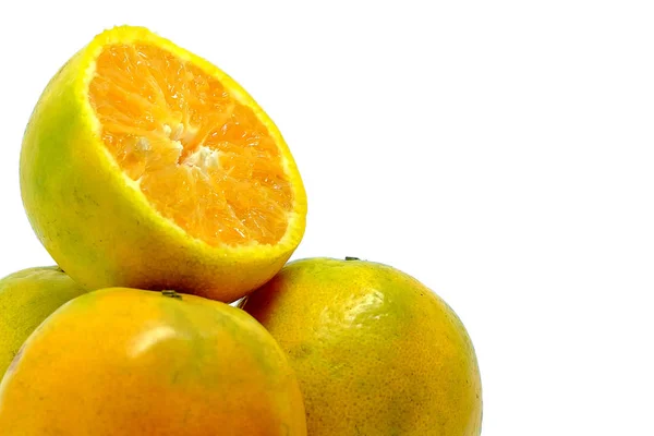 Frutta fresca all'arancia — Foto Stock