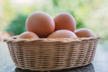 hasır sepet yumurta