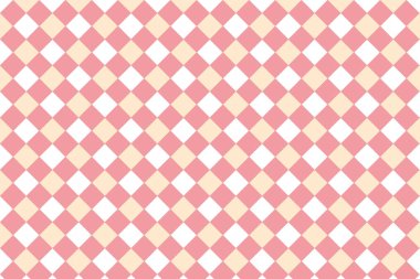 Pembe pastel renk desenle soyut geometrik şekil