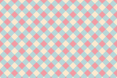 Pembe pastel renk desenle soyut geometrik şekil