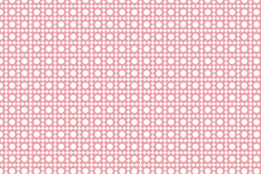 Eski gül pastel renk desenle soyut geometrik şekil