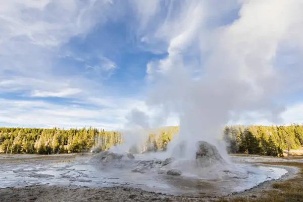 Usa United States America Wyoming Montana Idaho Yellowstone National Park — Stock Photo, Image