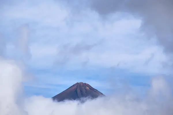 Pico Del Teide Uitzicht Vanuit Het Westen Tenerife Canarische Eilanden — Stockfoto