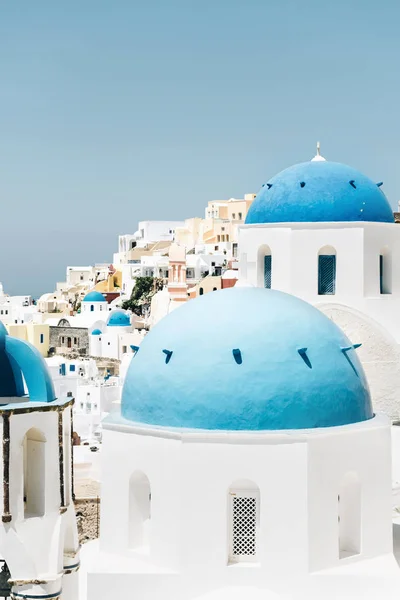 Griechenland Santorini Oia Griechisch Orthodoxe Kirche — Stockfoto