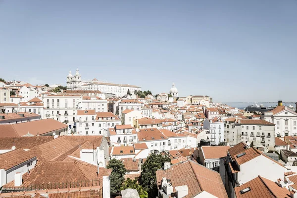 Portugal Lisbon Blick Auf Alfama Distrikt — Stockfoto
