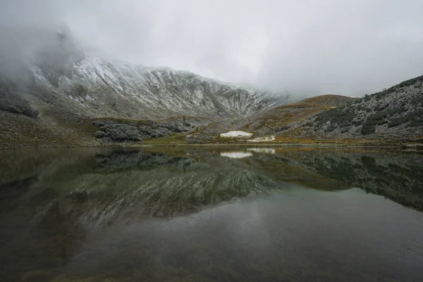 Duitsland Beieren Lake Schlappoltsee Fellhorn Allgäu Antipersoneelmijnen — Stockfoto