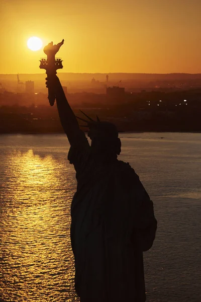 Usa New York State New York City View Statue Liberty — Stock Photo, Image