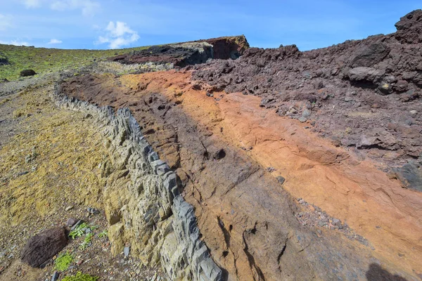 Portugal Madeira Natuurreservaat Ponta Sao Luiz Schiereiland Aan Oostkust Rotsformatie — Stockfoto