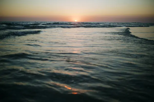 View of Seascape at sunset — Stock Photo, Image