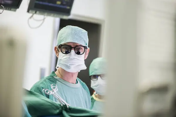 Surgeon Operating Room Nurse Operating Theater — Stock Photo, Image