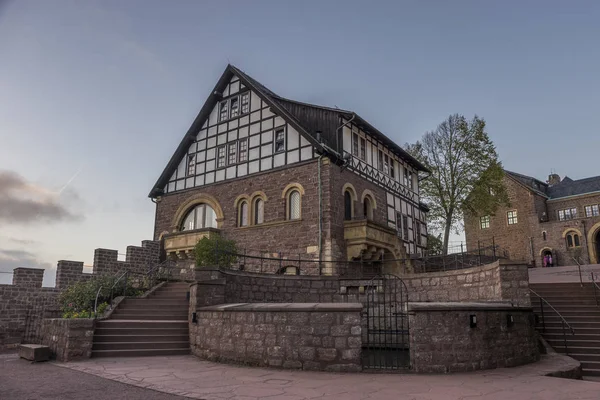 Germania Turingia Eisenach Wartburg Sera — Foto Stock