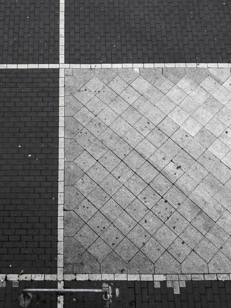 Геометрический Узор Тротуара — стоковое фото