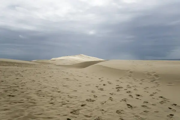 France Dune Pilat Tallest Sand Dune Europe — Stock Photo, Image