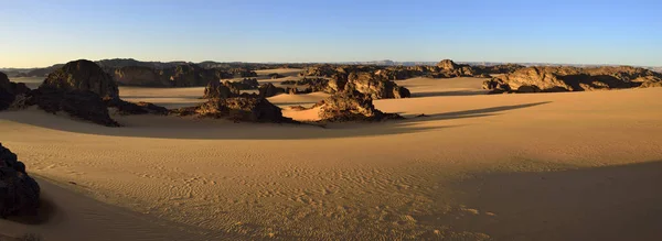 Algerije Sahara Tassili Ajjer National Park Uitzicht Timghas Gebied — Stockfoto