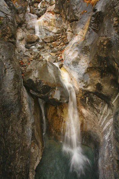 España Parque Nacional Ordesa Cascada — Foto de Stock