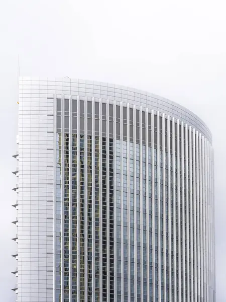 Niemcy Frankfurt Windows Przedniej Części Wieży Pollux — Zdjęcie stockowe